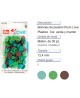 Prym Love Color Bot. pres. pl. 12,4mm verde/verde claro/marr